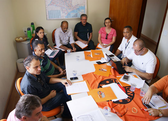 Reunião na Força Sindical