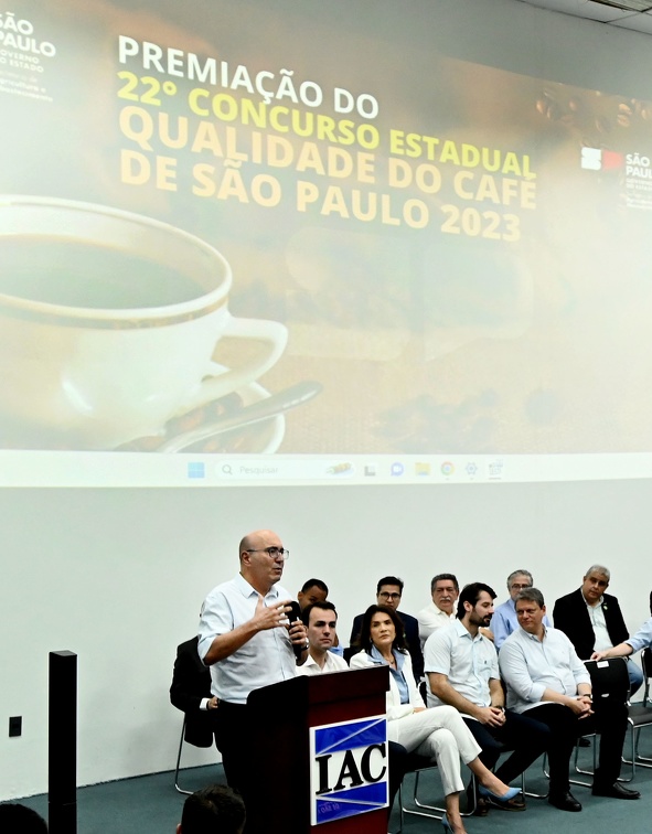 Prefeito Dário Saadi lembrou pioneirismo do IAC no desenvolvimento do café brasileiro