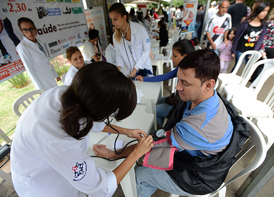 Exames médicos foram muito procurados 