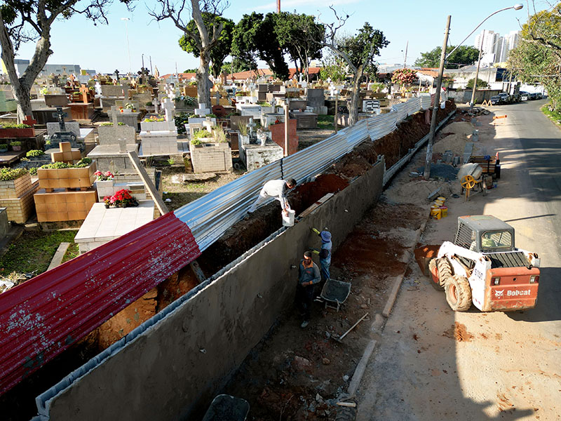 Obra deve ser concluída até o final do mês de setembro