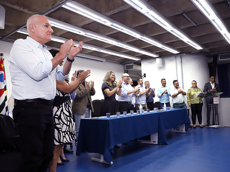 Secretários também prestigiaram a cerimônia de formatura e apresentação