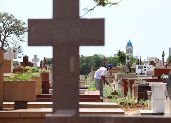 Cemitério da Saudade: expectativa de receber 50 mil visitantes no domingo