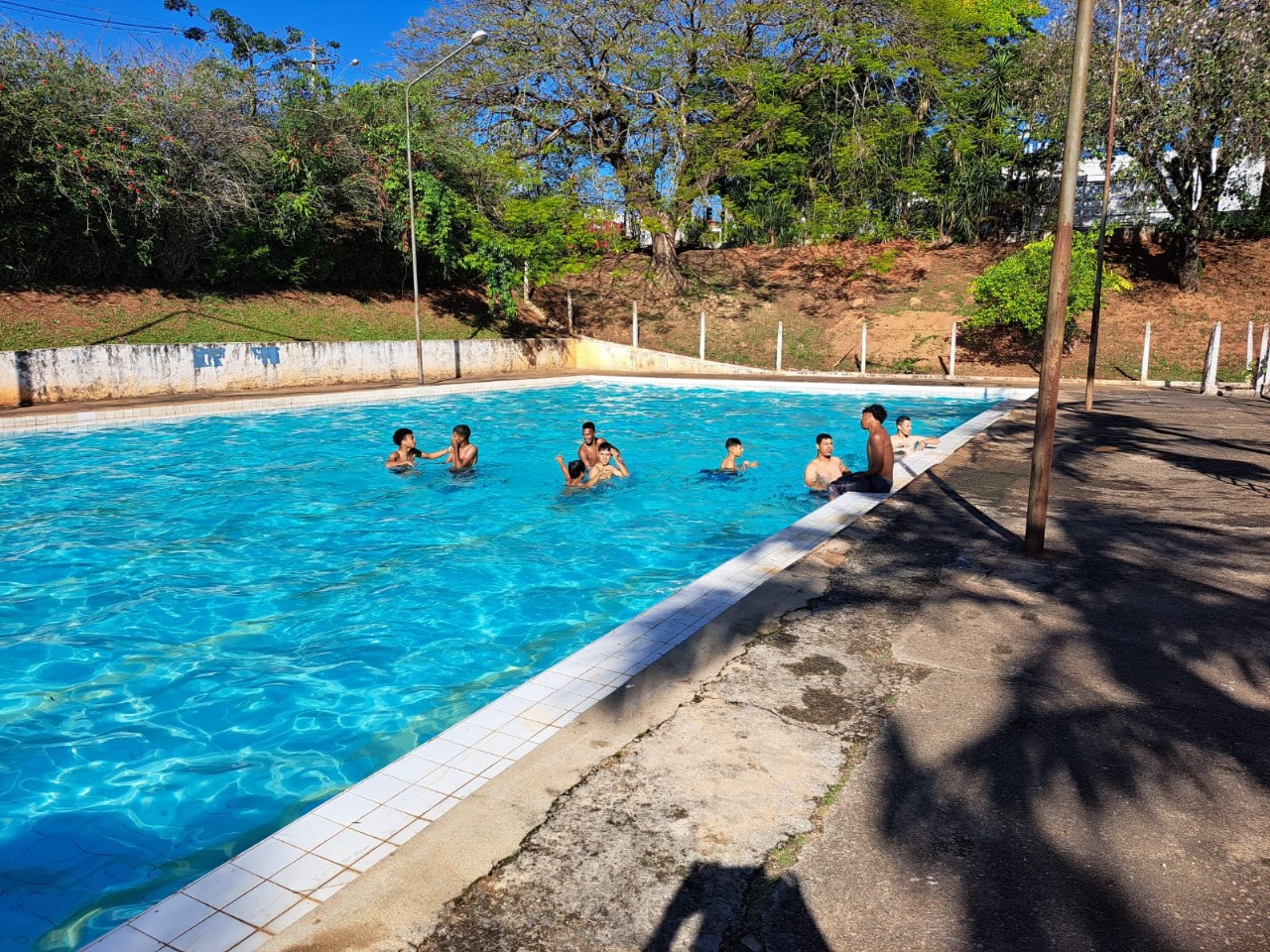 Lazer e entretenimento para a população nos dias de calor