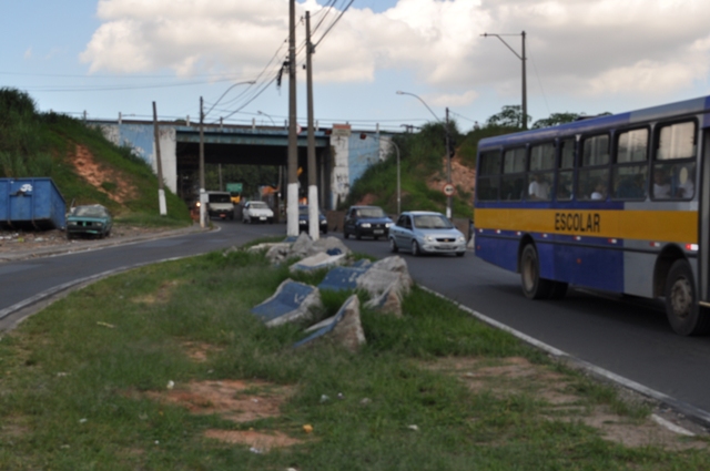 Local onde haverá intervenção dos agentes da Emdec