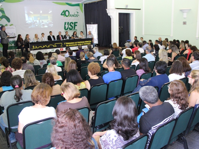 Barreiro fala em seminário sobre educação para o trânsito