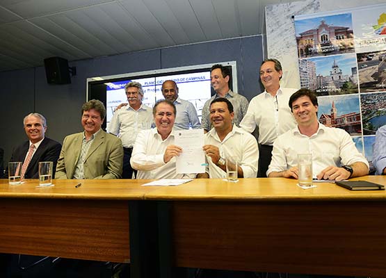 Ordem de serviço foi comemorada