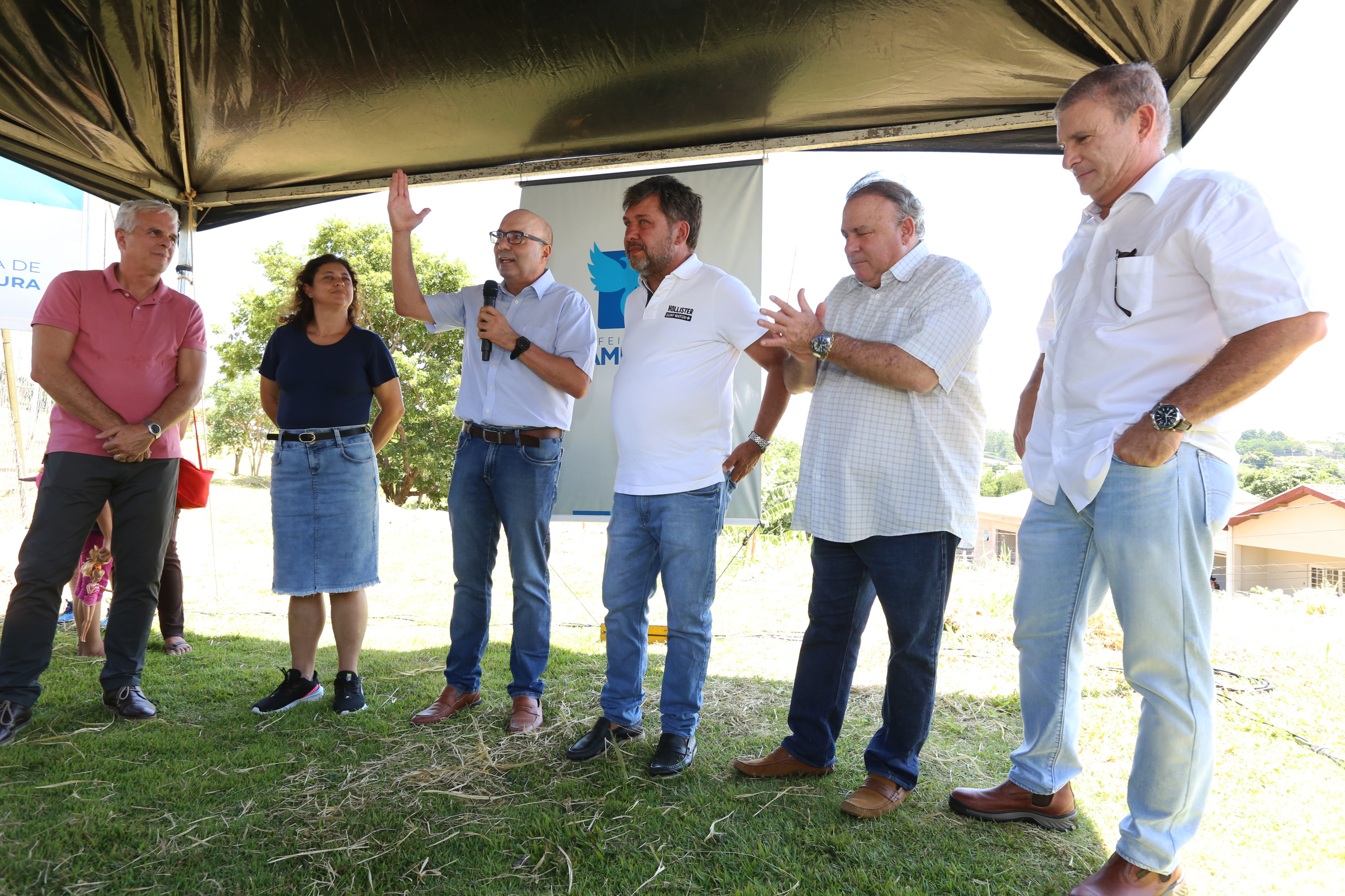 Prefeito fala em evento