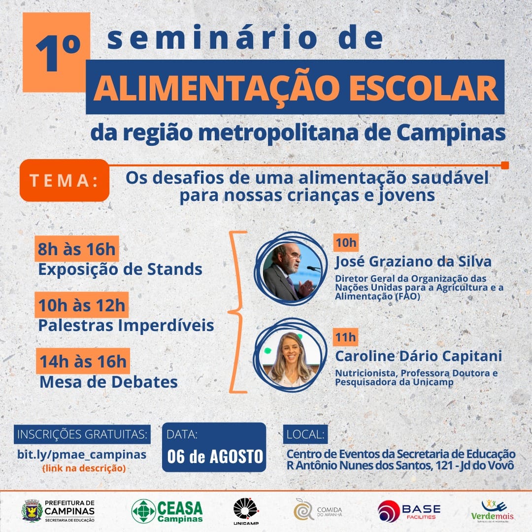 Evento vai debater os desafios da alimentação saudável para crianças e jovens