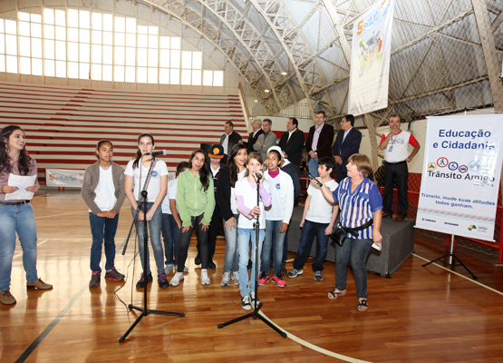 Apresentação musical animou o evento