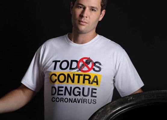 O motivo principal desta ação foi lembrar ao morador que, durante o isolamento social, poderá combater o mosquito Aedes aegypti