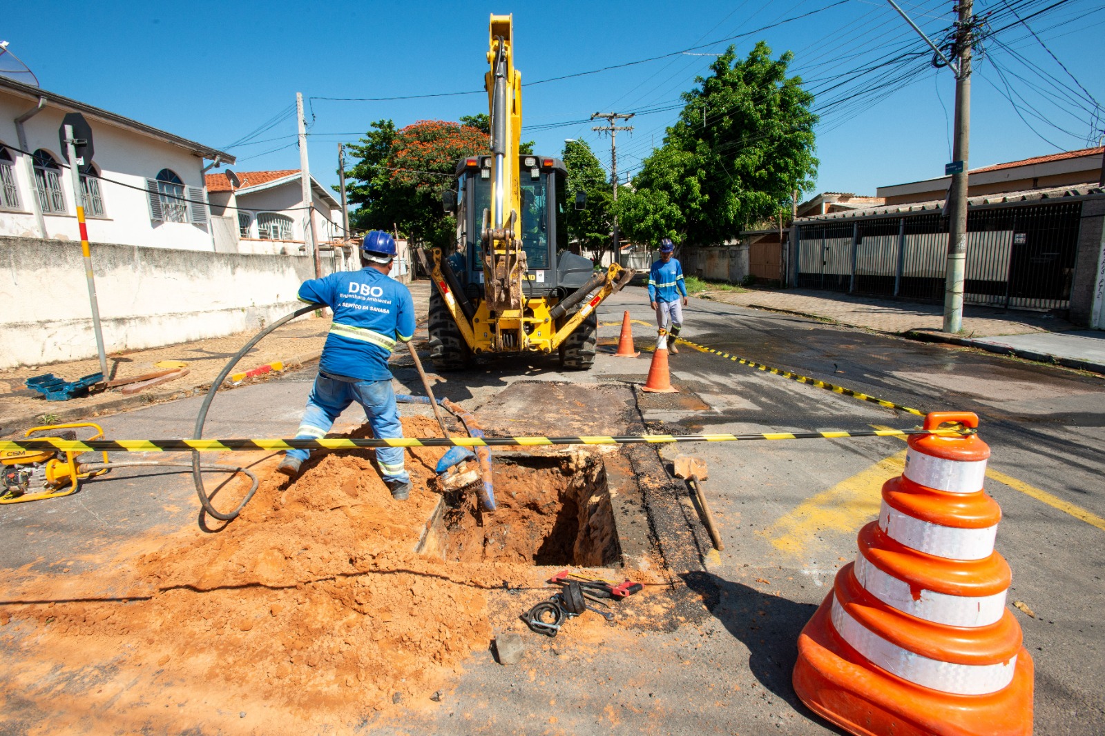 Plano  prevê a substituição de 450 quilômetros de tubulações de água até 2024