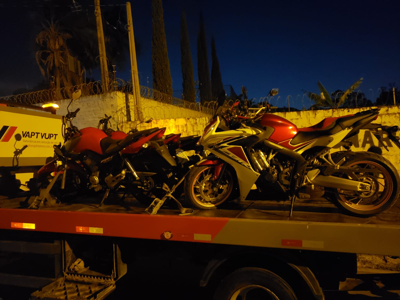 Motocicletas foram encaminhadas à 2ª Delegacia Seccional de Polícia