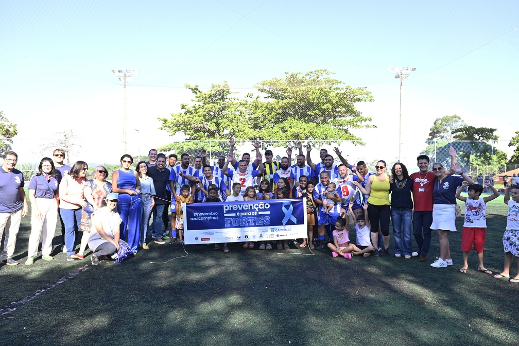 A equipe da Sanasa, grande campeã