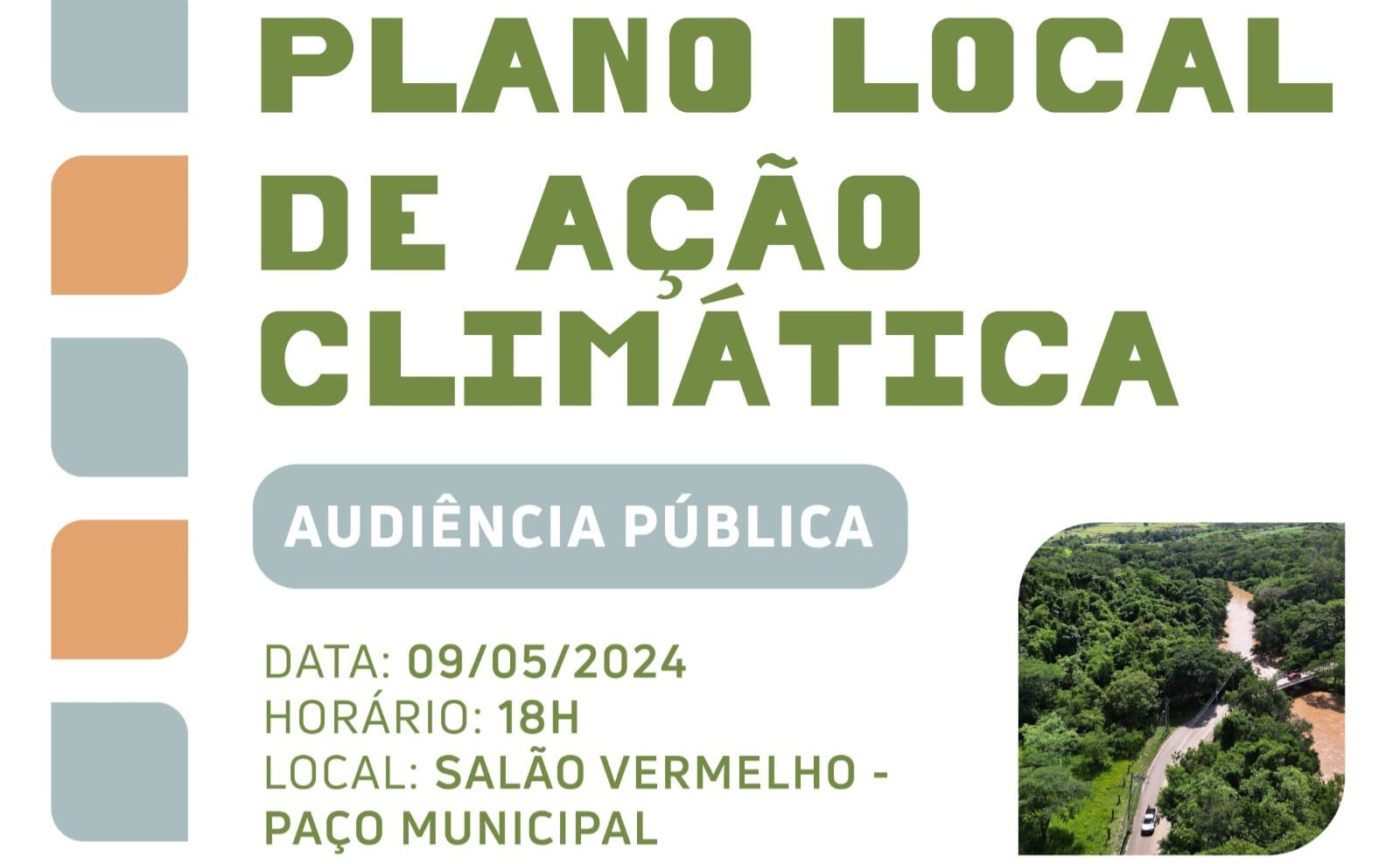 Prefeitura quer que a sociedade participe da elaboração das estratégias que vão tornar a cidade mais resiliente e resistente a extremos climáticos