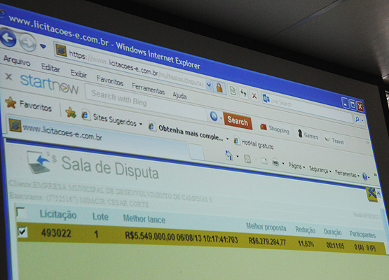 Sistema é totalmente informatizado