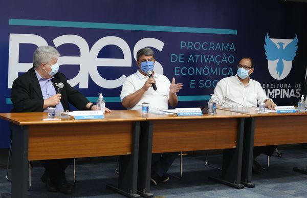 Vice-prefeito Wanderley de Almeida participou do lançamento