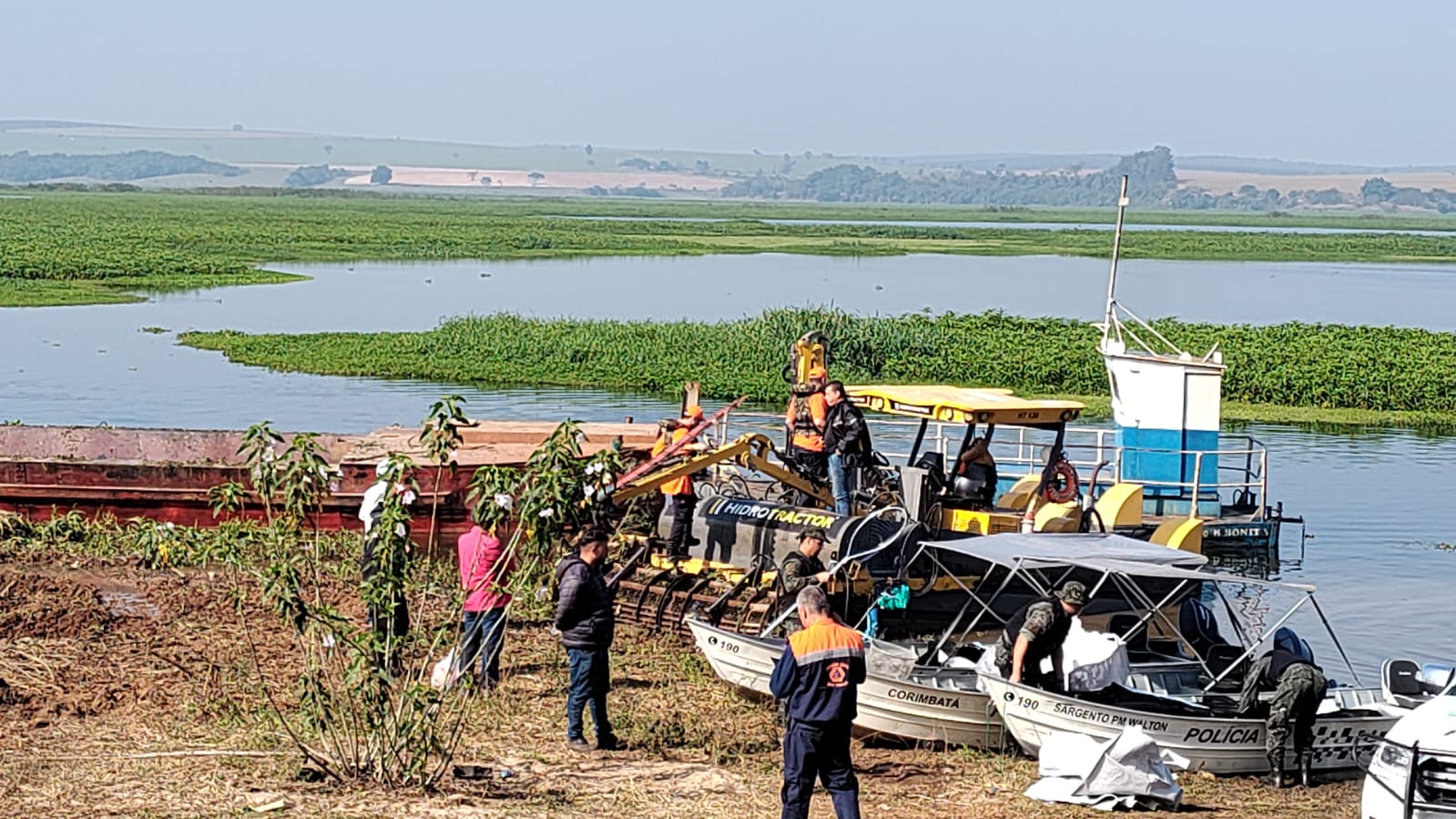 Divulgação Ação inédita para a equipe de Campinas: questão ambiental grave