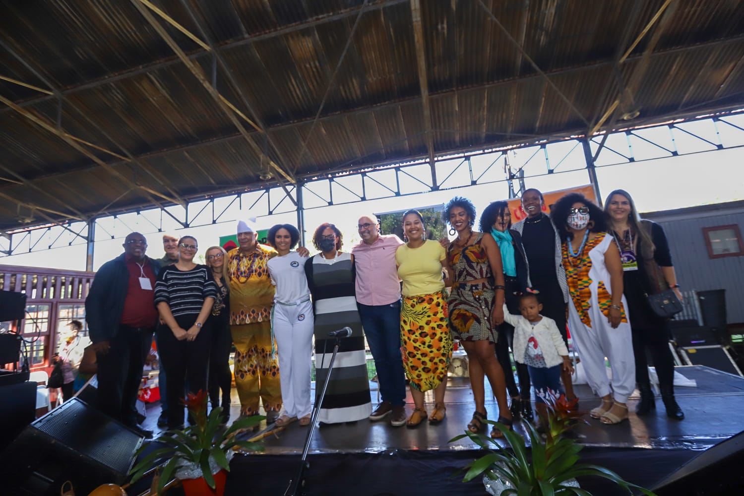 Prefeito Dário Saadi em evento neste sábado, 7, na Estação Cultura