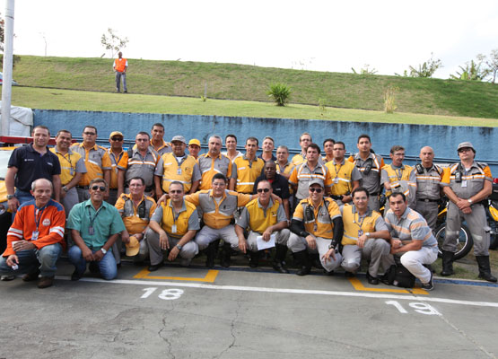 Equipe que atuou na crise