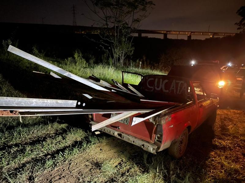 GM fiscaliza e apreende material furtado que seria encaminhado para venda em ferros-velhos