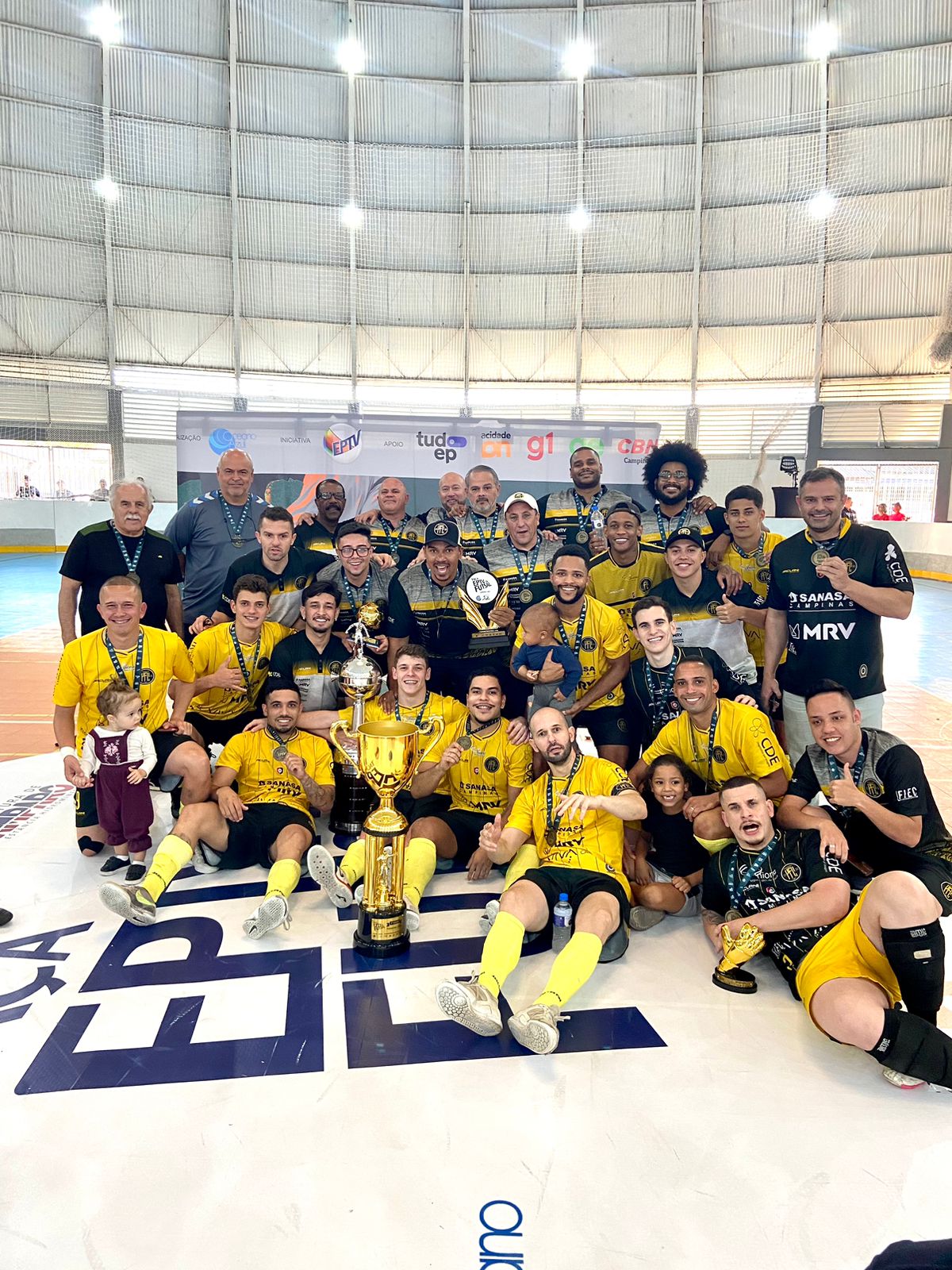 Time Pulo Futsal de Campinas: clube contemplado com FIEC