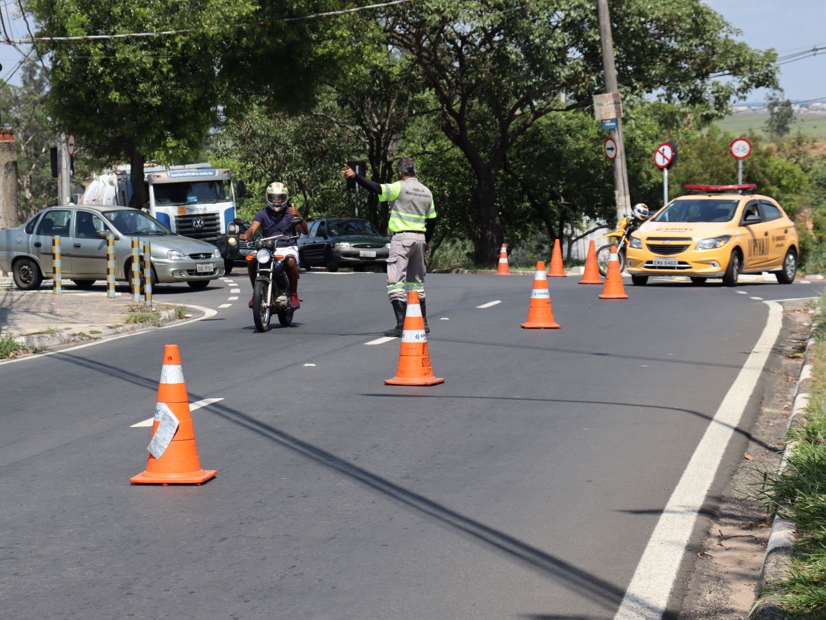 Agentes da Mobilidade Urbana irão sinalizar a interdição e orientar motoristas