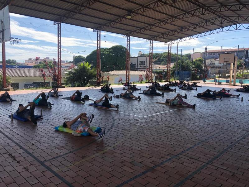 Ginástica tem grupos em 20 bairros diferentes da cidade