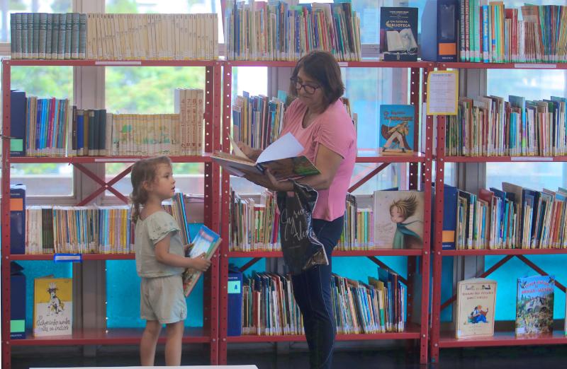 Livros, revistas, gibis e HQs estão no acervo das bibliotecas