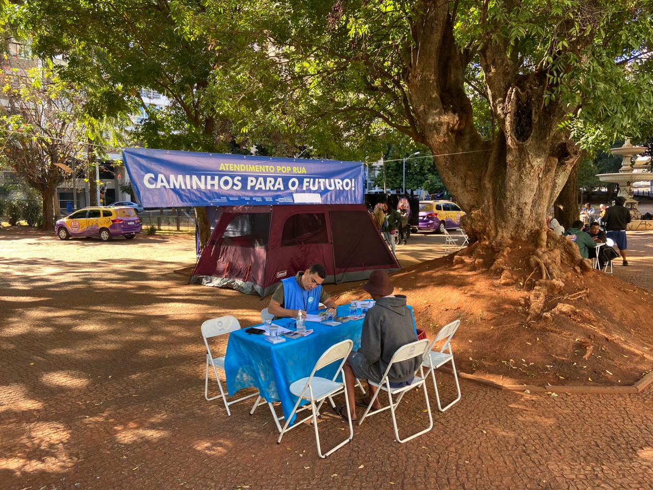 Atendimento é feito por equipes da Assistência Social e da Saúde