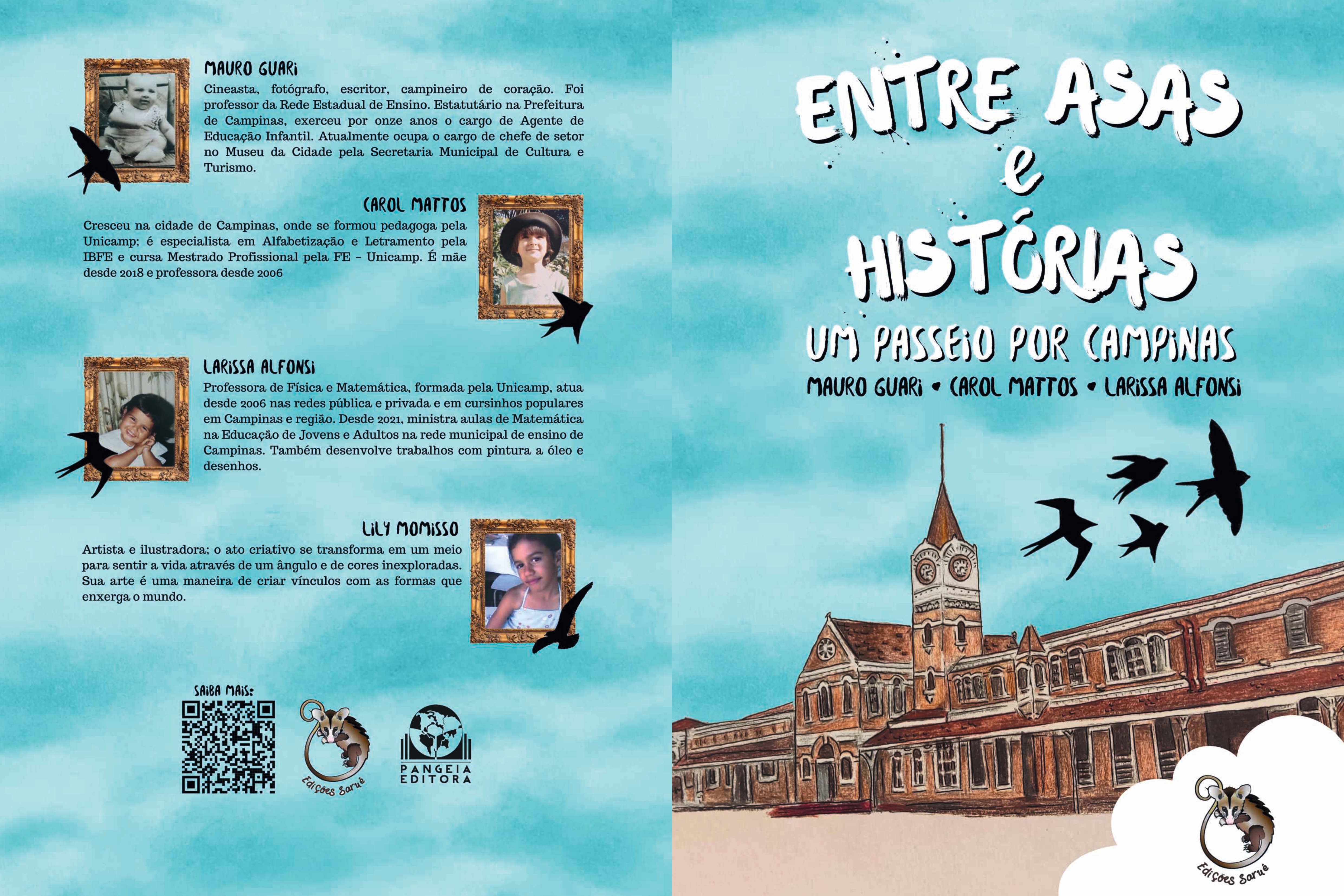 Livro propõe uma viagem pela história e pela cidade de Campinas