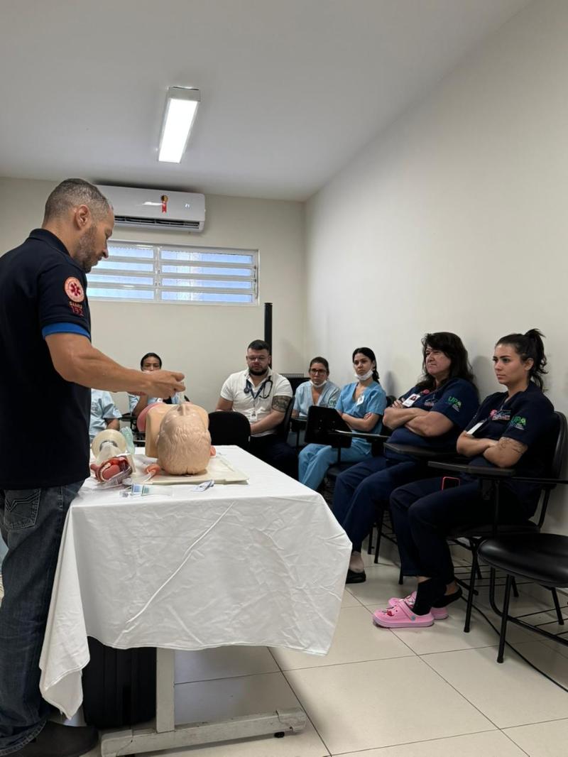 Capacitação é coordenada pelo Núcleo de Educação em Urgência (NEU) da Rede Mário Gatti