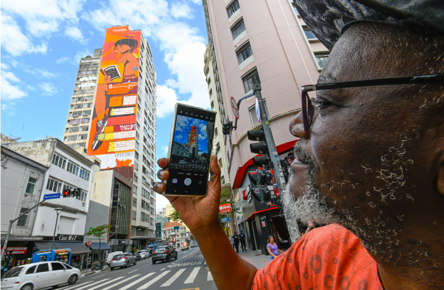 Rogério Capela  Obra de arte traz representatividade e encantamento
