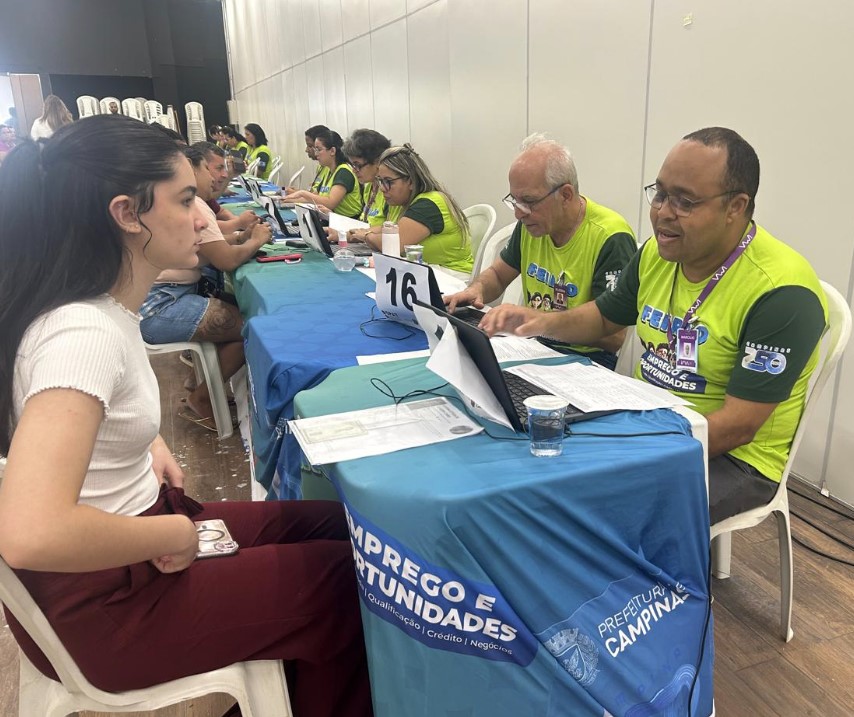 Divulgação Feirão terminou com 302 encaminhamentos