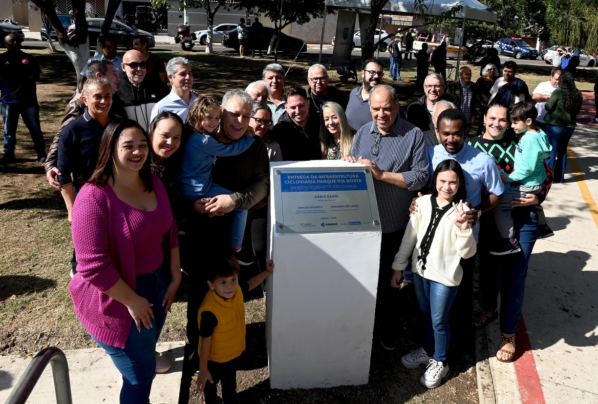Carlos Bassan A ciclovia recebeu o nome de Inocêncio Benetti, conhecido como “Escovinha”, que faleceu em 2020 e foi um dos moradores mais antigos do bairro