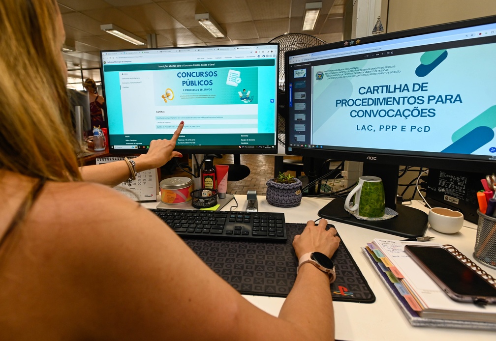 Rogério Capela / Arquivo PMC Os profissionais nomeados vão receber por e-mail o link oficial para o envio da documentação