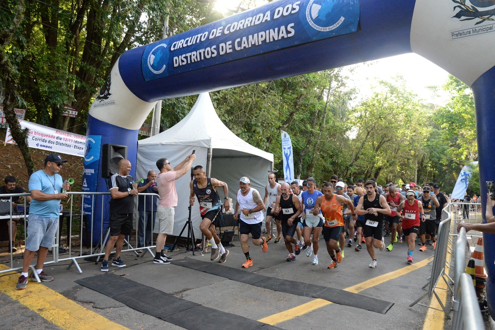 Circuito de Corrida dos Distrito é realizado pela Secretaria de Esportes e Lazer