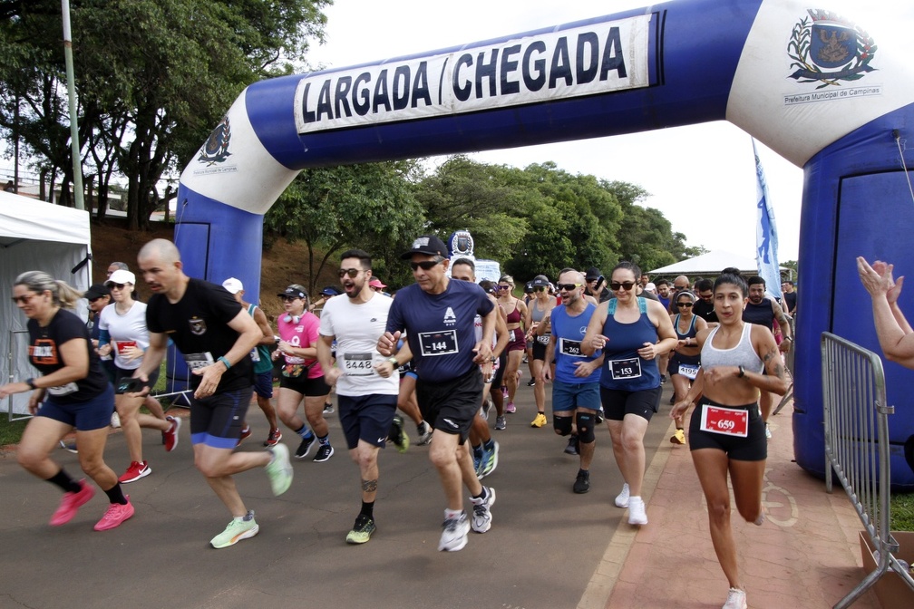 Corrida do Servidor de Campinas foi disputada no parque da Lagoa do Taquaral