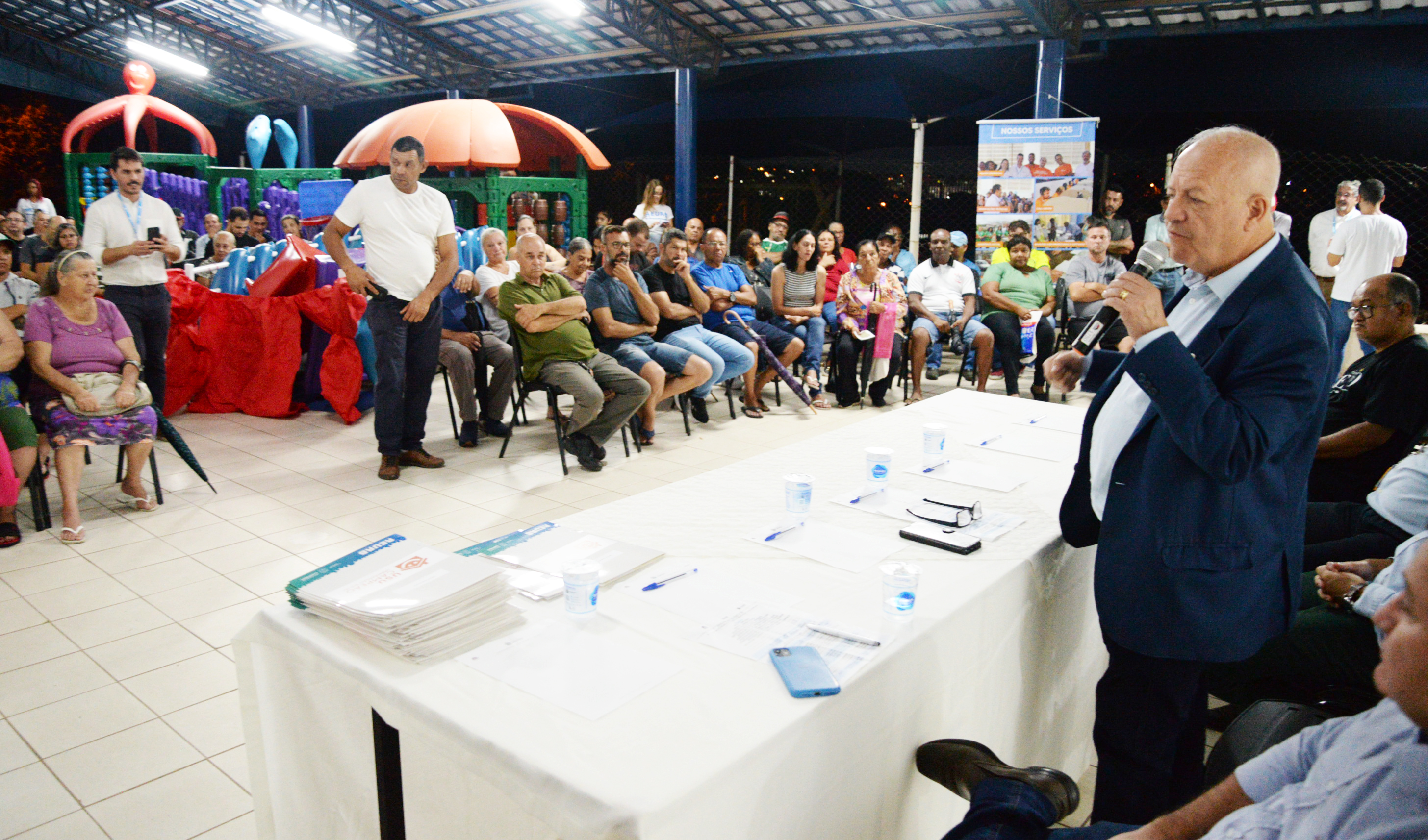 Presidente da Cohab fala em evento
