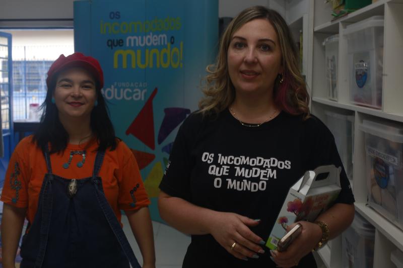 Cristina Stefanelli, gestora da Fundação Educar, contou que o projeto nasceu do sonho de cada criança ter seu próprio livro