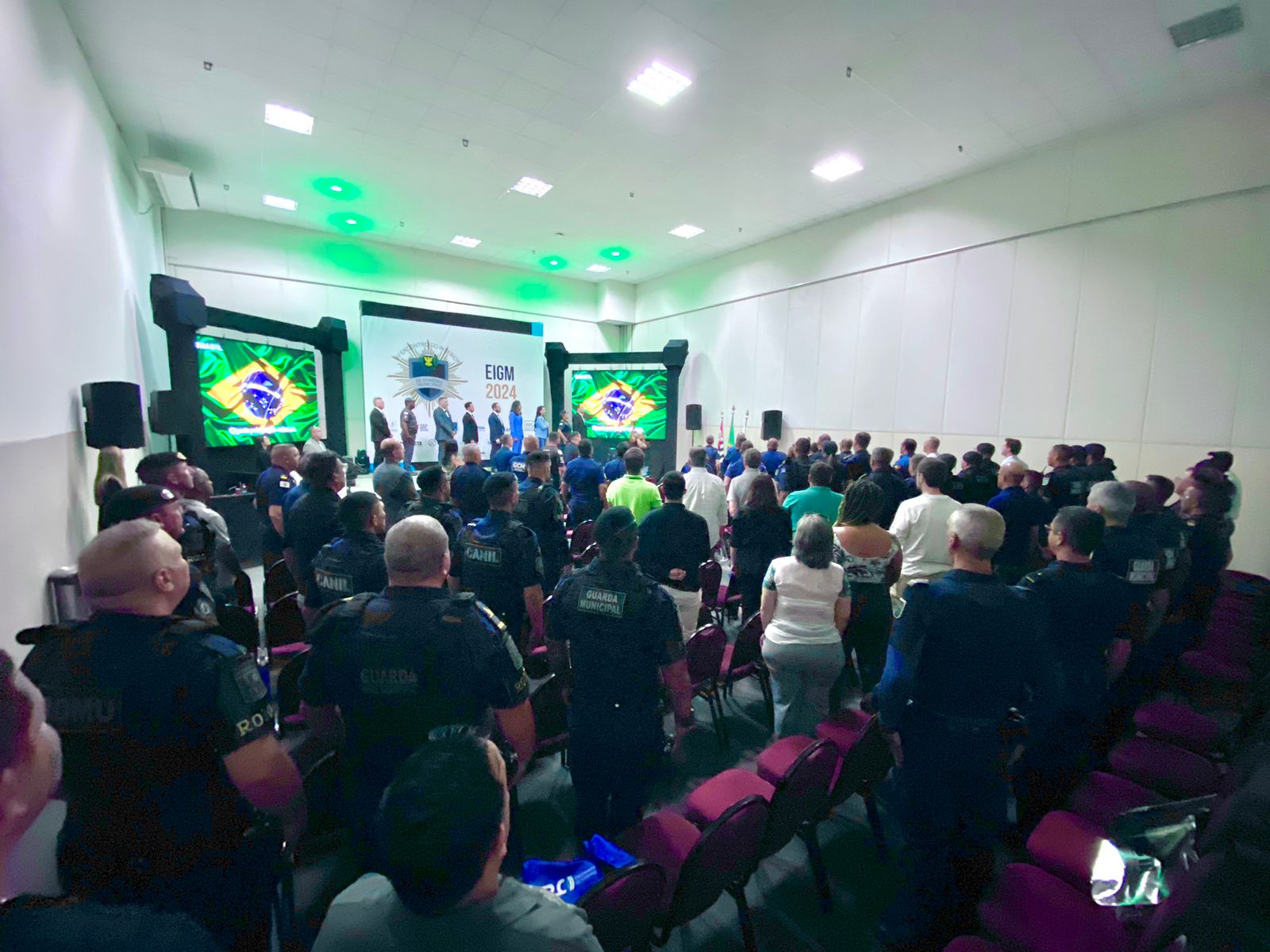 Abertura do encontro reuniu forças de segurança de Campinas e autoridades das cidades participantes