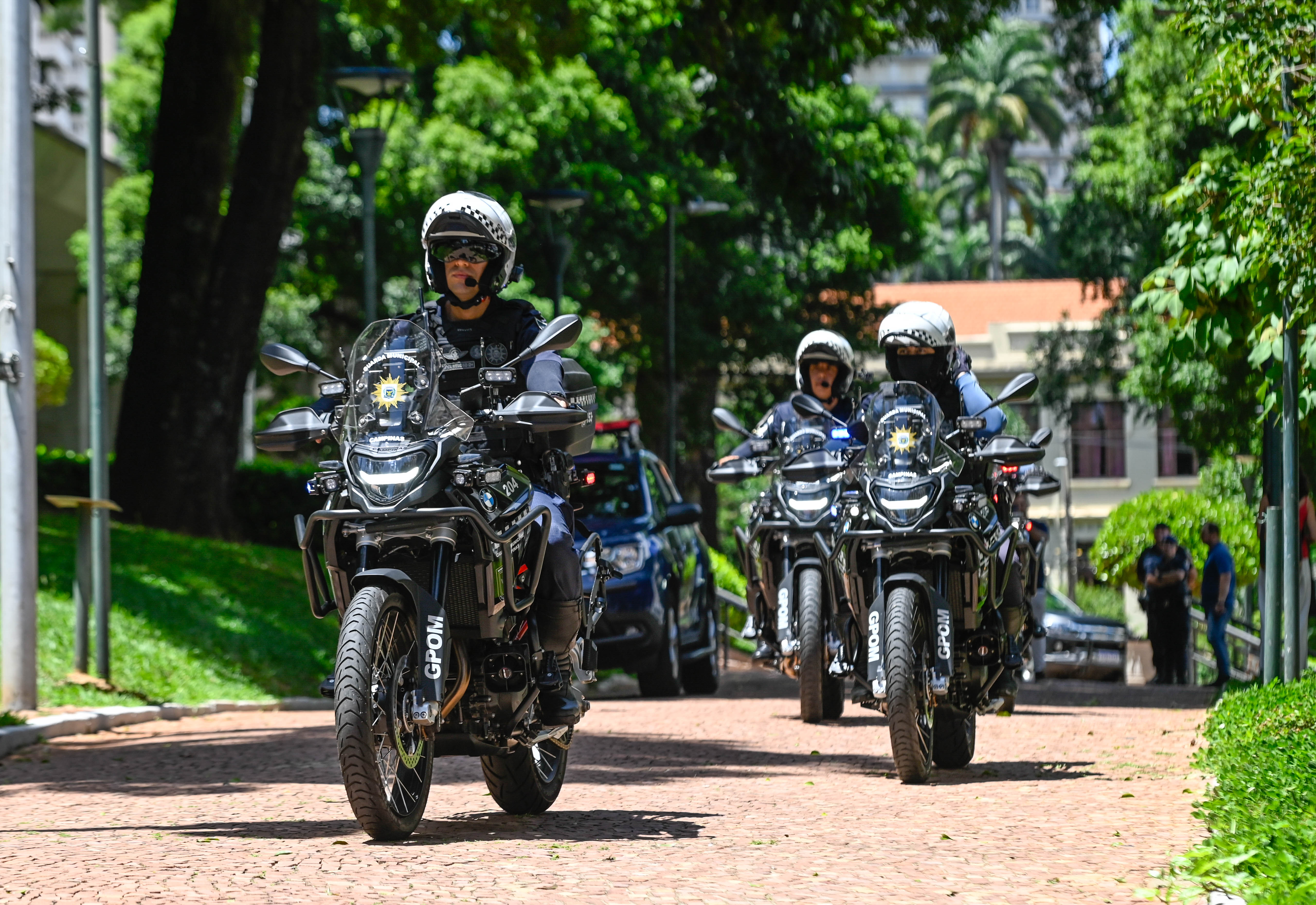 Rogério Capela Corporação campineira tornou-se a única força de segurança do Brasil a utilizar esse modelo de motocicleta