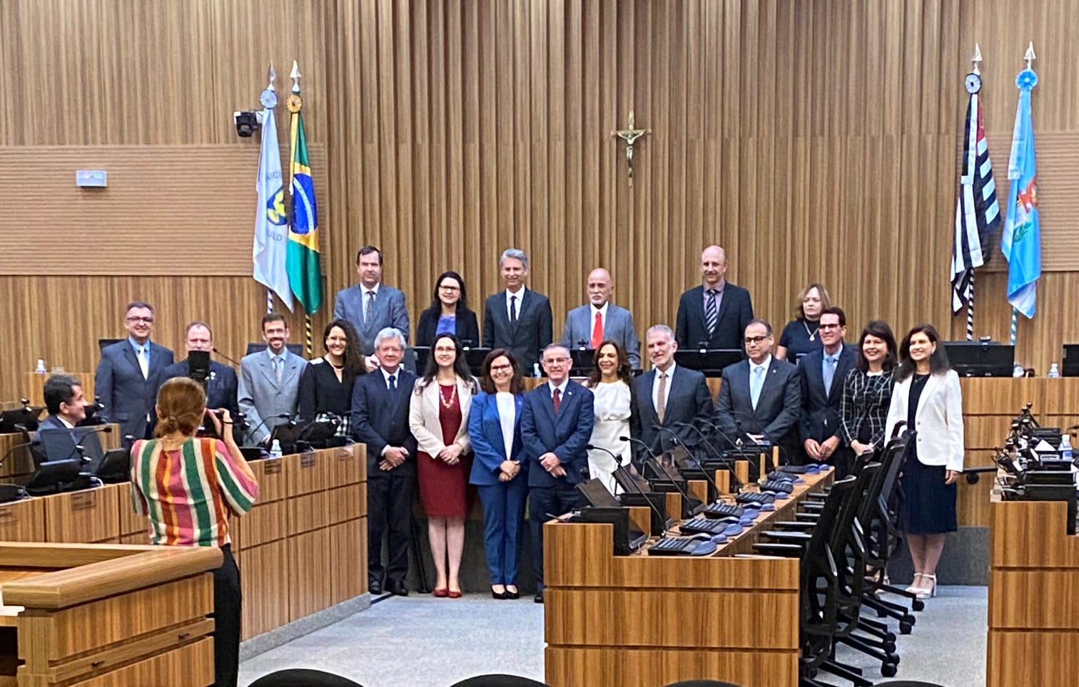 A secretária adjunta de Desenvolvimento e Assistência Social de Campinas, Clébia Alves, participou do seminário