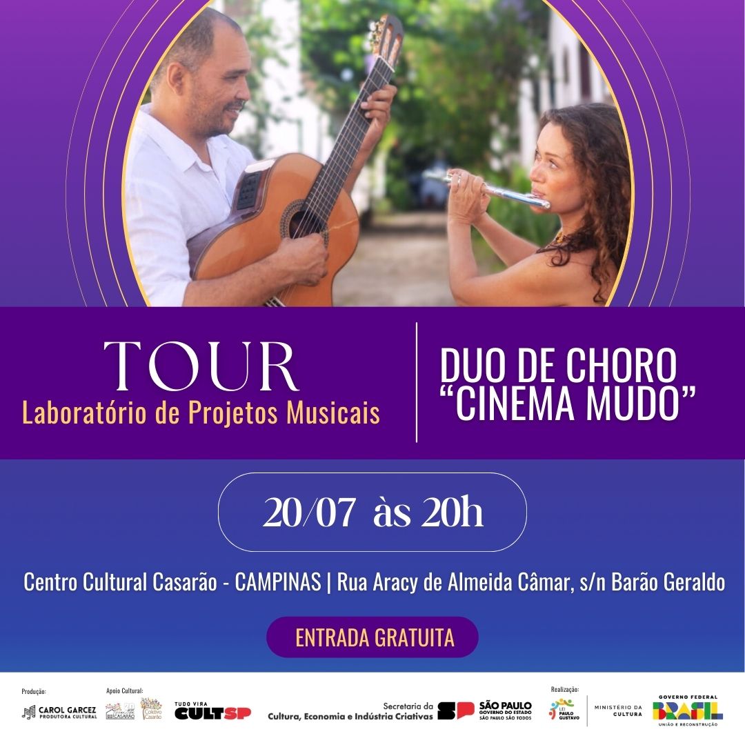 Apresentação faz parte do projeto "Tour Laboratório de Projetos Musicais"