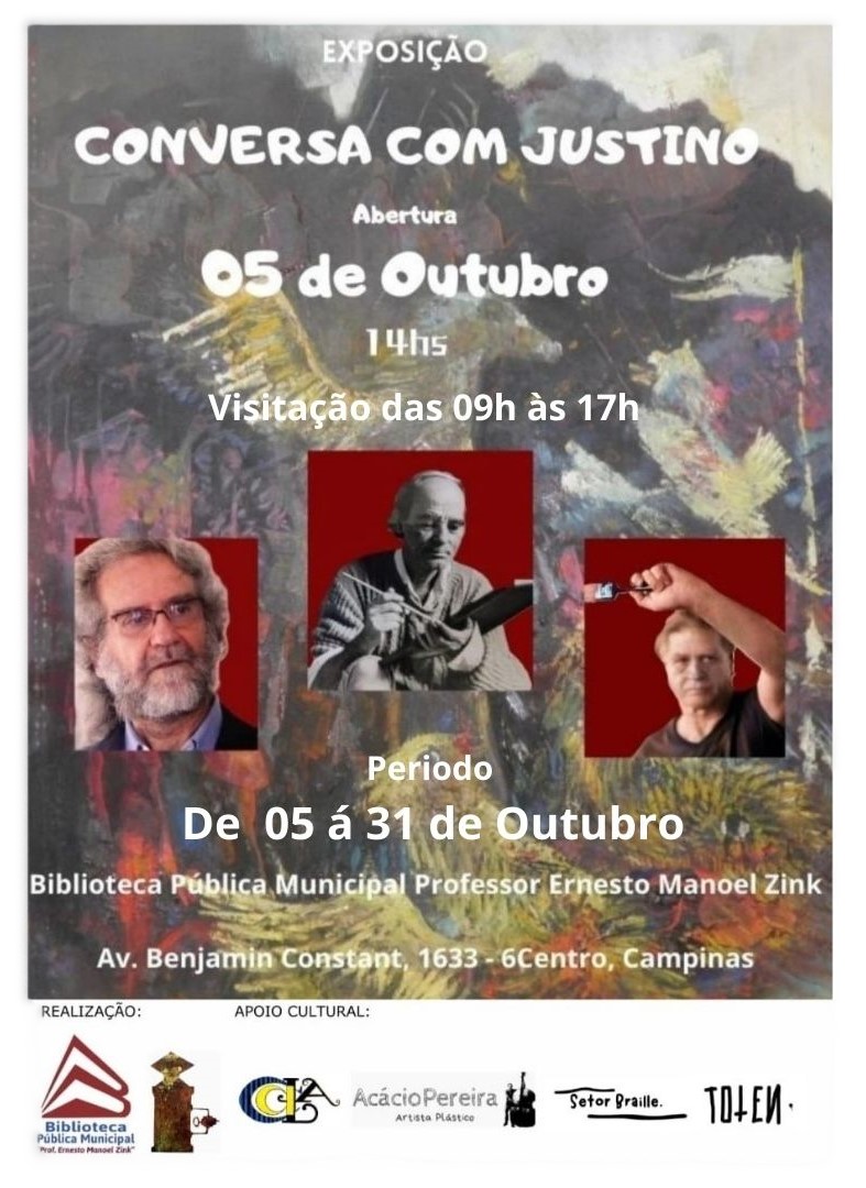 Reprodução do cartaz da mostra que vai de 5 a 31 de outubro
