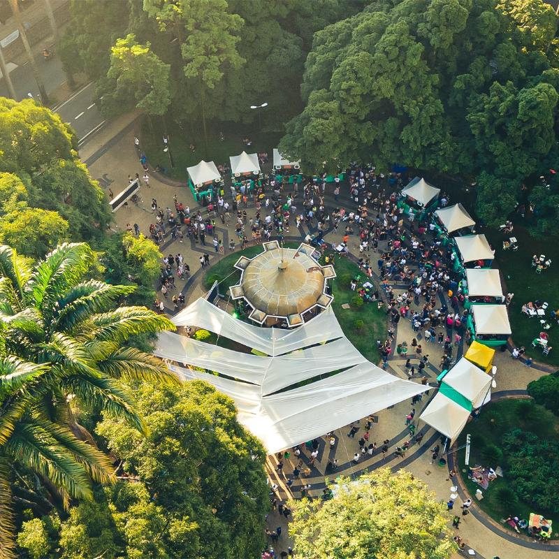 Haverá mais de 20 food trucks, seis shows ao vivo, uma Feira de Economia Criativa