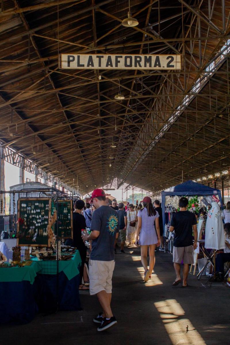 Diversas opções de produtos e gastronômicas