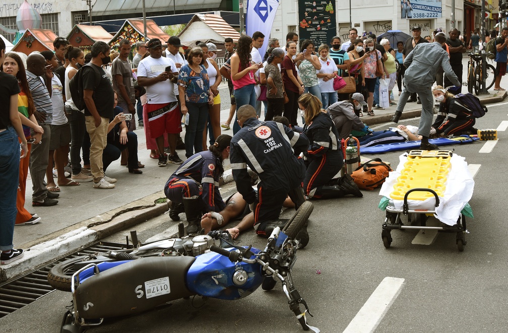 Simulado em 2023 também mostrou atendimentos a vítimas de sinistros de trânsito