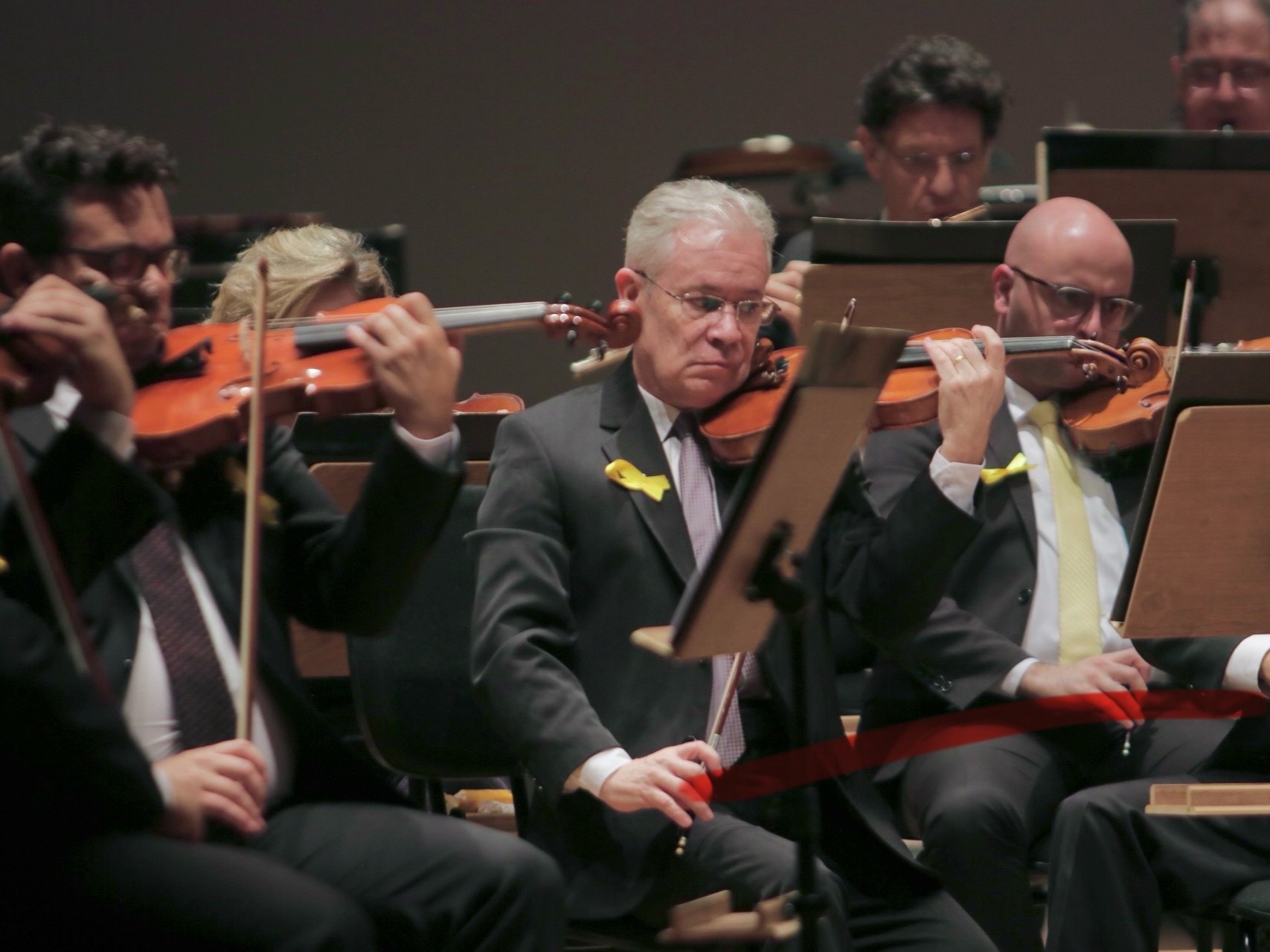 Firmino Piton/Arquivo PMC Orquestra Sinfônica de Campinas compartilhou a mensagem de conscientização com o público, nos três concertos do mês