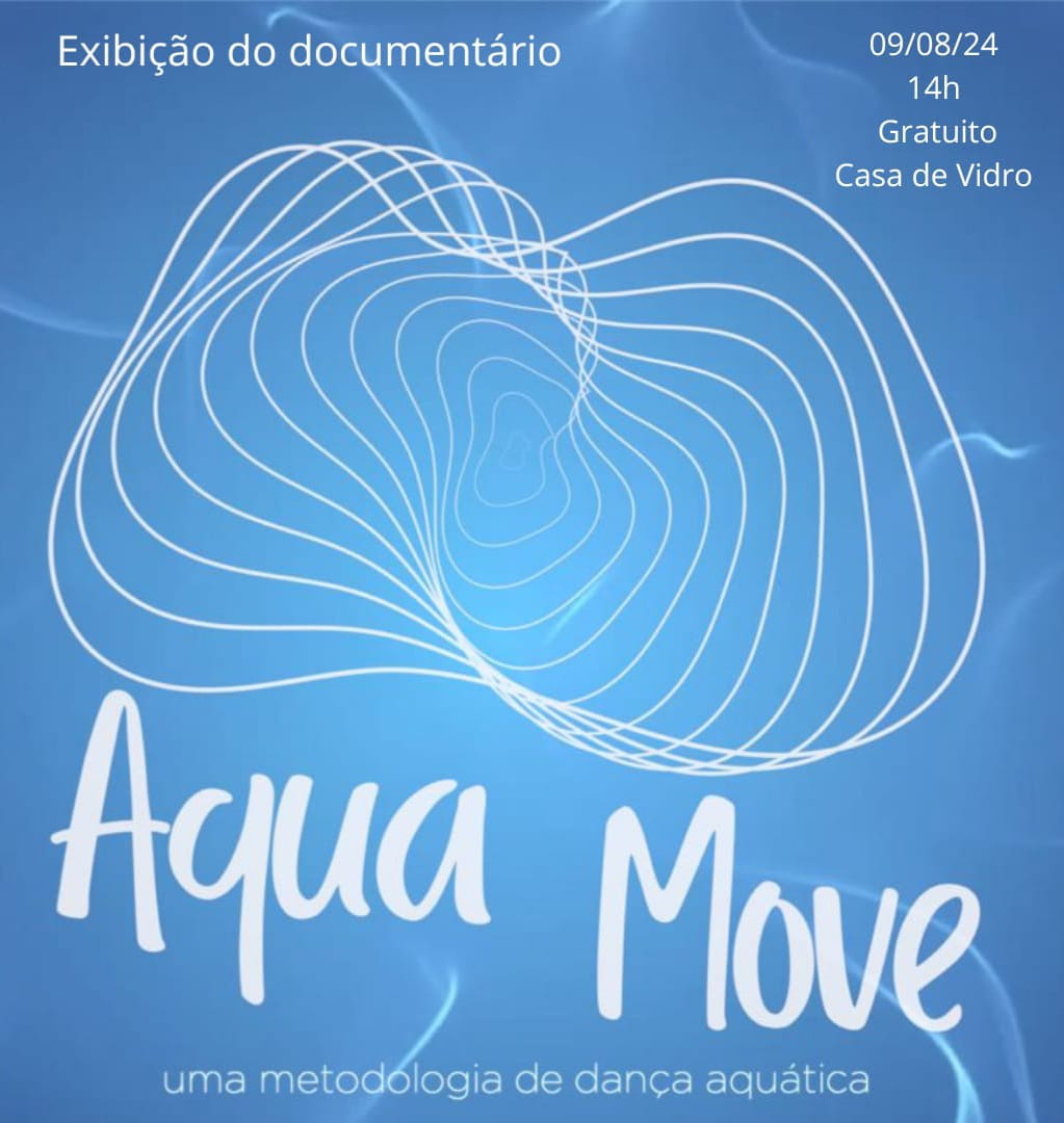 Cartaz informativo sobre a exibição do documentário