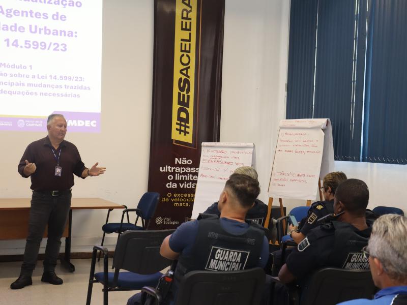 Curso abordou novas atribuições dos agentes